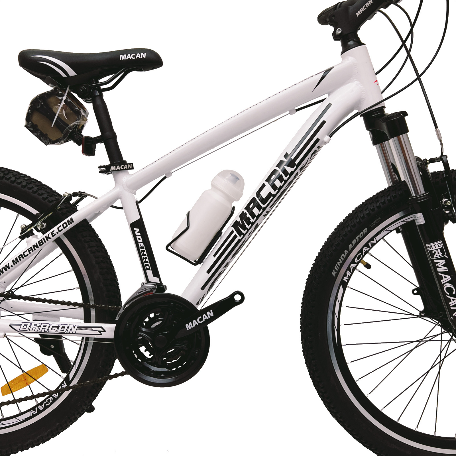 دوچرخه کوهستان آلومینیومی ماکان مدل DRAGON سایز 24
