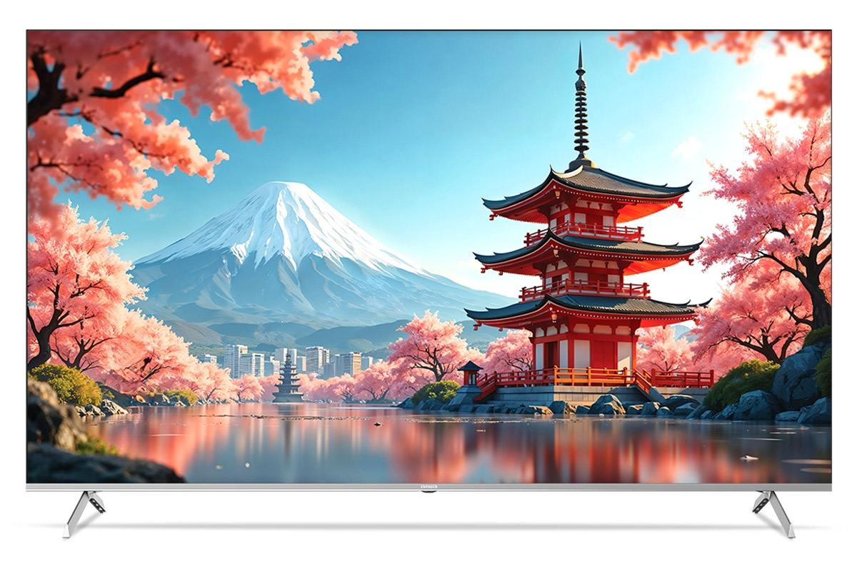 تلویزیون آیوا مدل ZQ GX 5 H 75 UHD سایز 75 اینچ