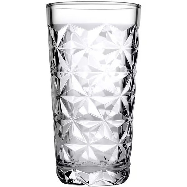 لیوان شیشه‌ای استرلا پاشاباغچه مدل 520805 بسته 4 عددی 490 سی سی
