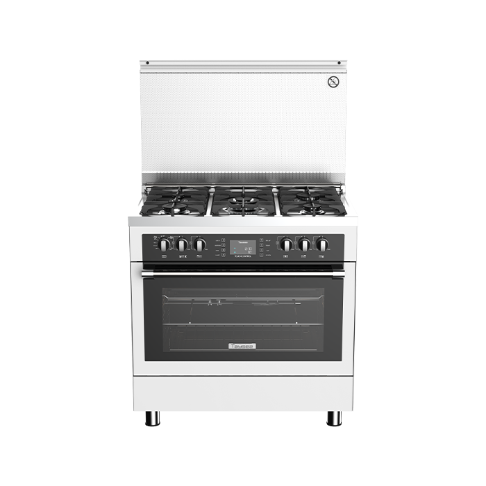 اجاق گاز تایسز 5 شعله مدل CL 5512 سفید