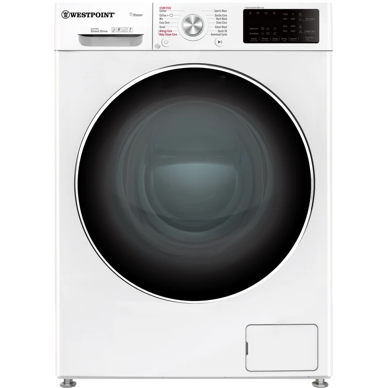 ماشین لباسشویی وست پوینت مدل WMSD 9142 E ظرفیت 9 کیلوگرم