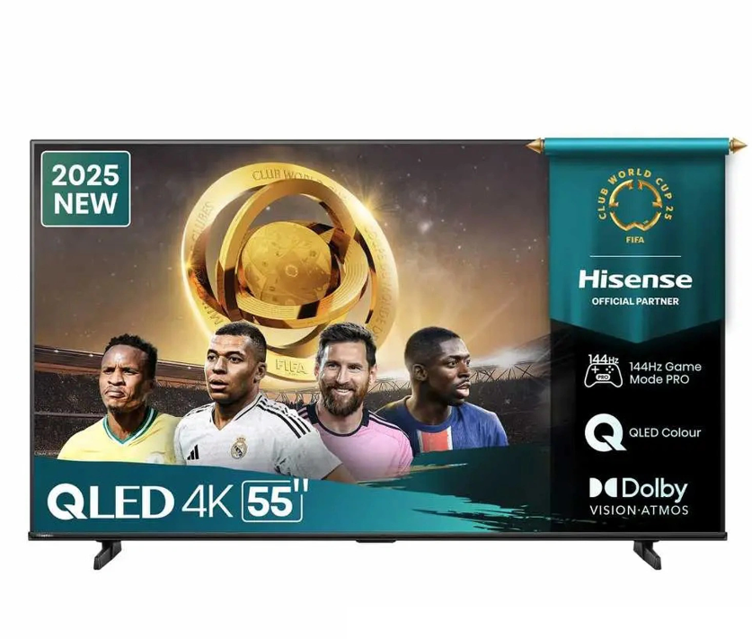تلویزیون هایسنس مدل QA 55 Q 7900 FSHICHD سایز ۵۵ اینچ