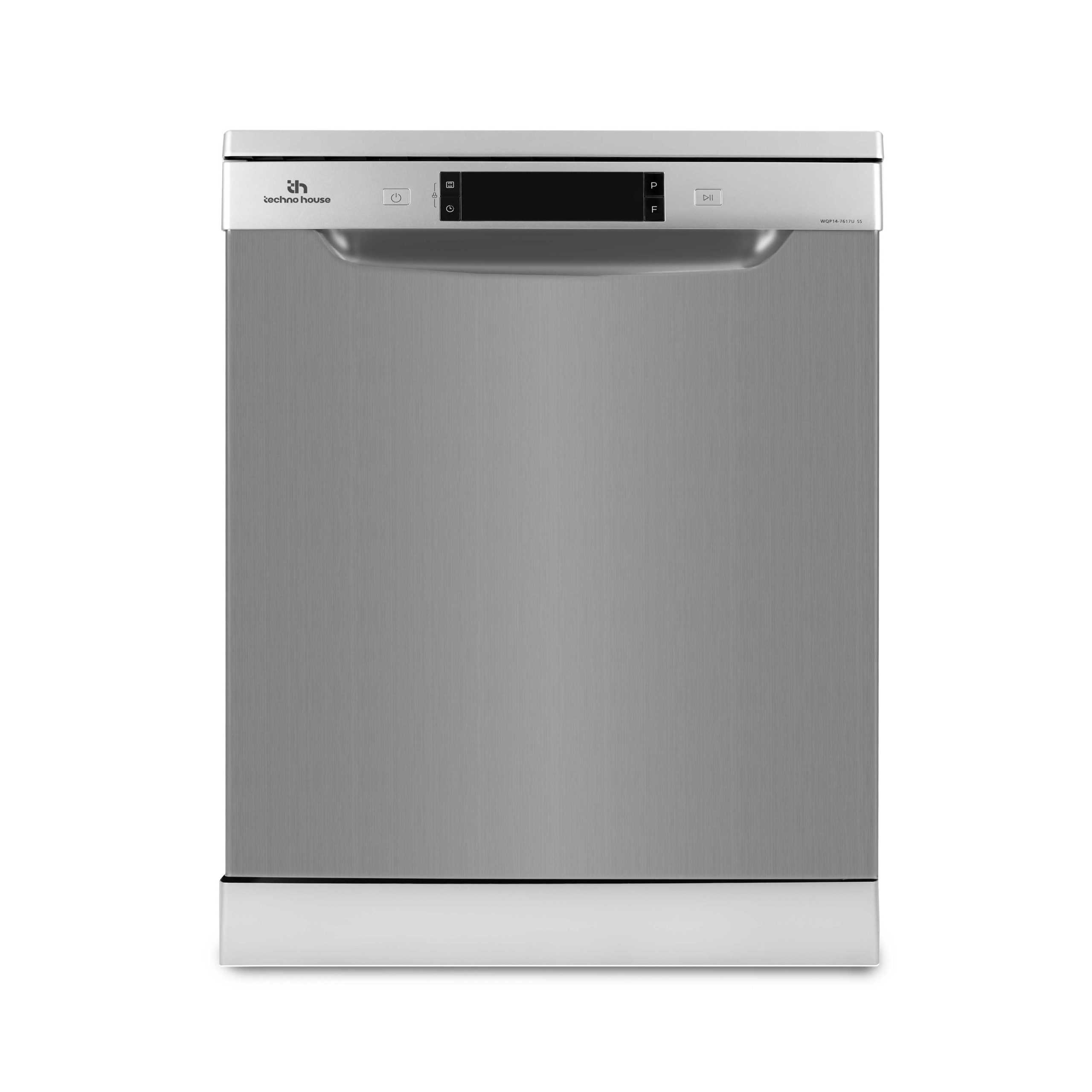 ماشین ظرفشویی تکنوهاوس مدل DW 15 MAX D 915 سیلور ظرفیت ۱۵ نفر
