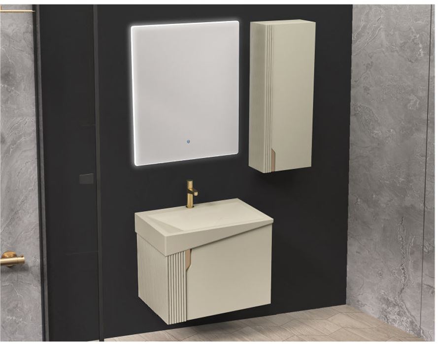 ست کابینت ساختمانی لوکس کابین مدل 627A رنگ سفید