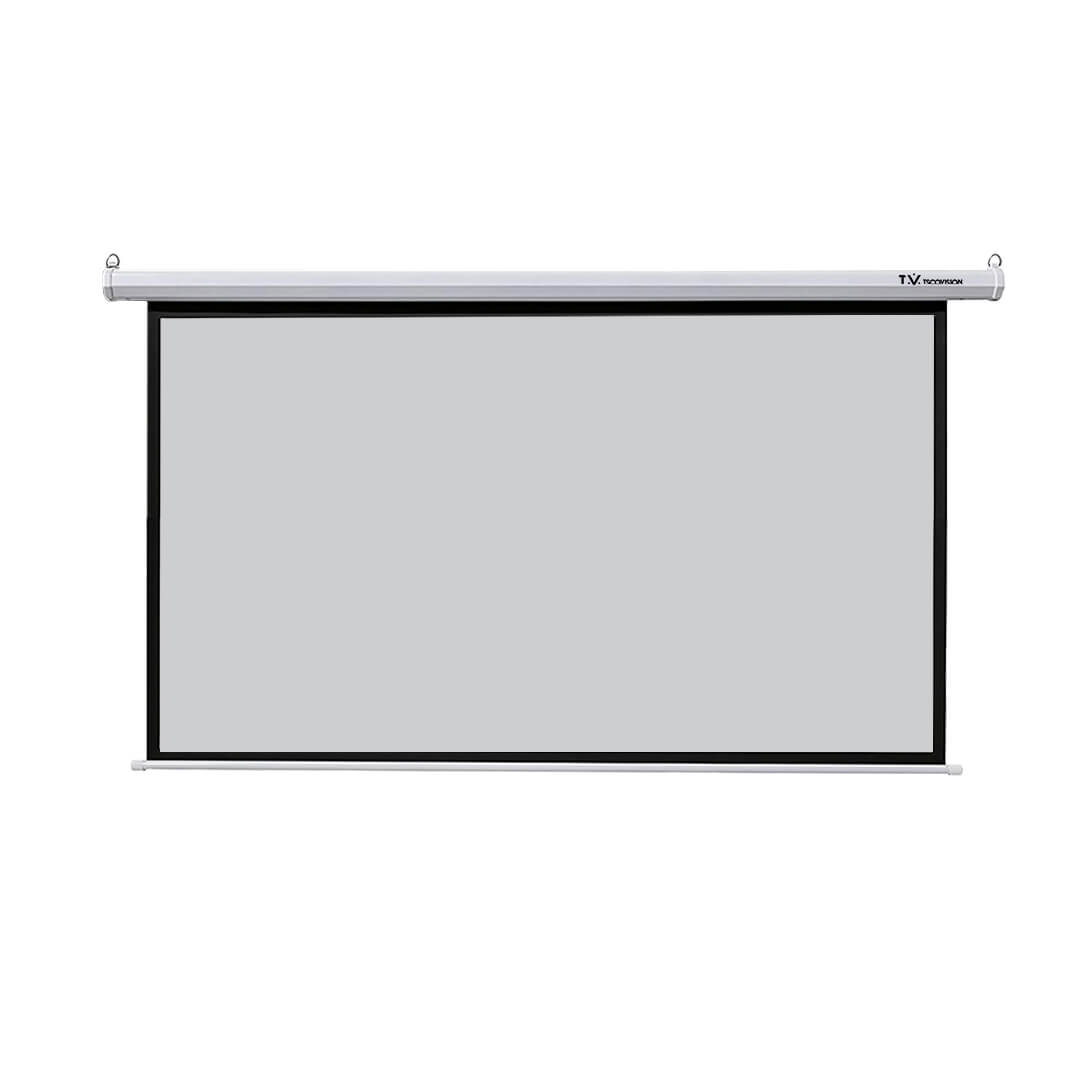 پرده نمایش ویدئو پروژکتور تسکو مدل TVS 170 MO Case White Frame Black Screen Matte Grey