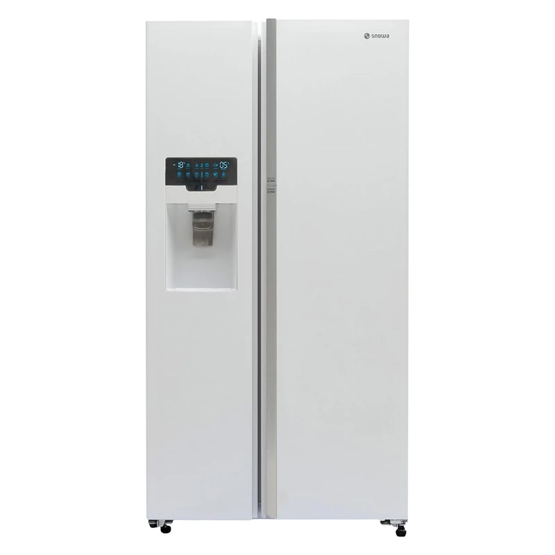 یخچال فریزر ساید بای ساید 35 فوت اسنوا مدل ARS 3 Di L 300 W رنگ سفید