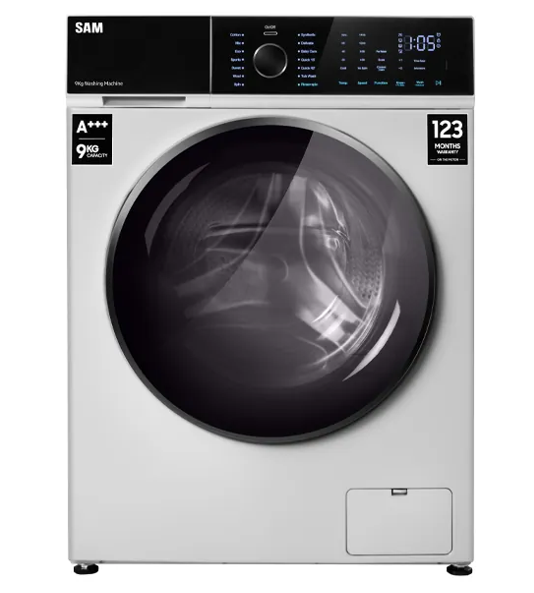 ماشین لباسشویی سام مدل DD P 1482 ظرفیت ۹ کیلوگرم