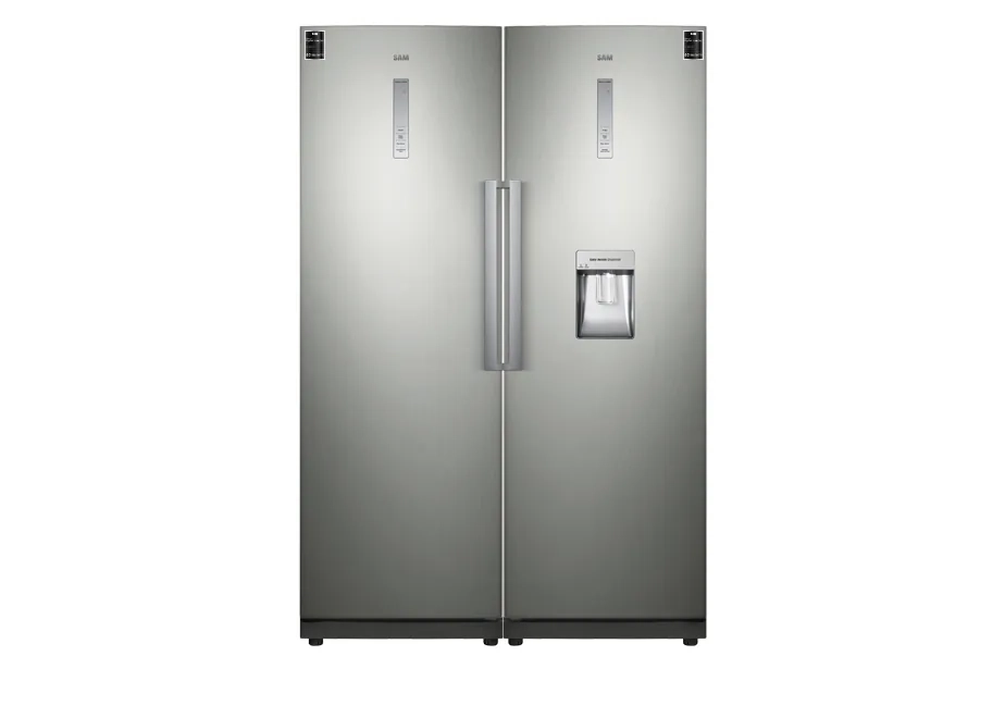 یخچال فریزر سام مدل RR65-RZ65 S اینوکس
