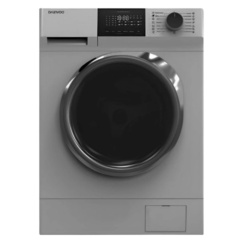 ماشین لباسشویی دوو مدل LM 810 S رنگ سیلور ظرفیت 8 کیلوگرم