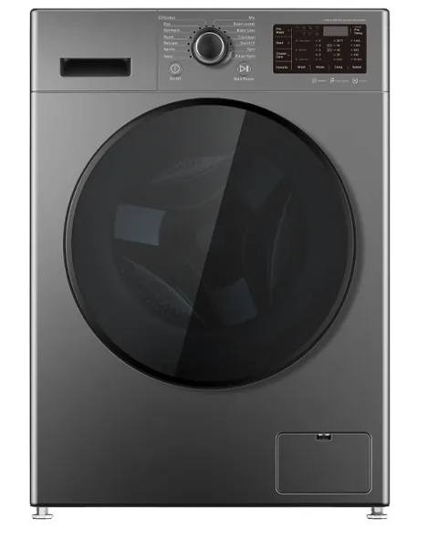 ماشین لباسشویی سام مدل BL Q 1465 IN ظرفیت 8 کیلوگرم رنگ اینوکس