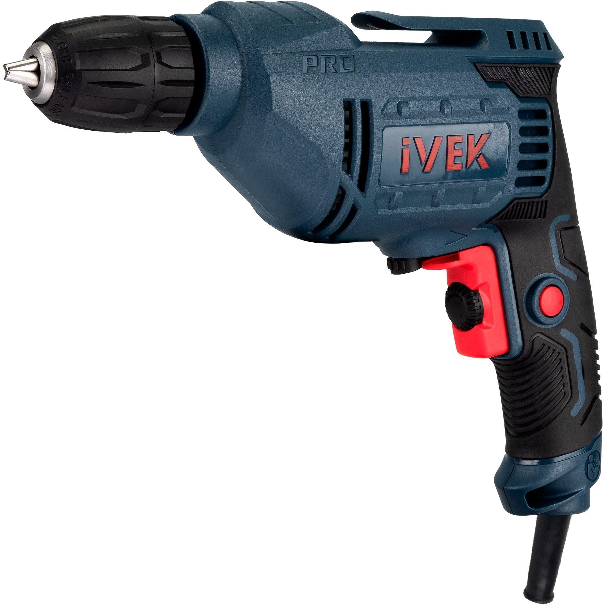 دریل برقی اتوماتیک ایوک مدل K-7311 ظرفیت 480 وات سایز 10 میلیمتر